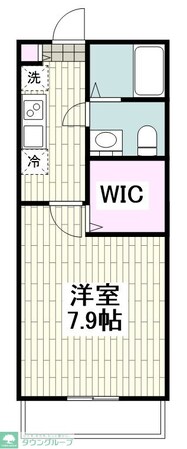 アザーレ・ディオン六会日大前の物件間取画像
